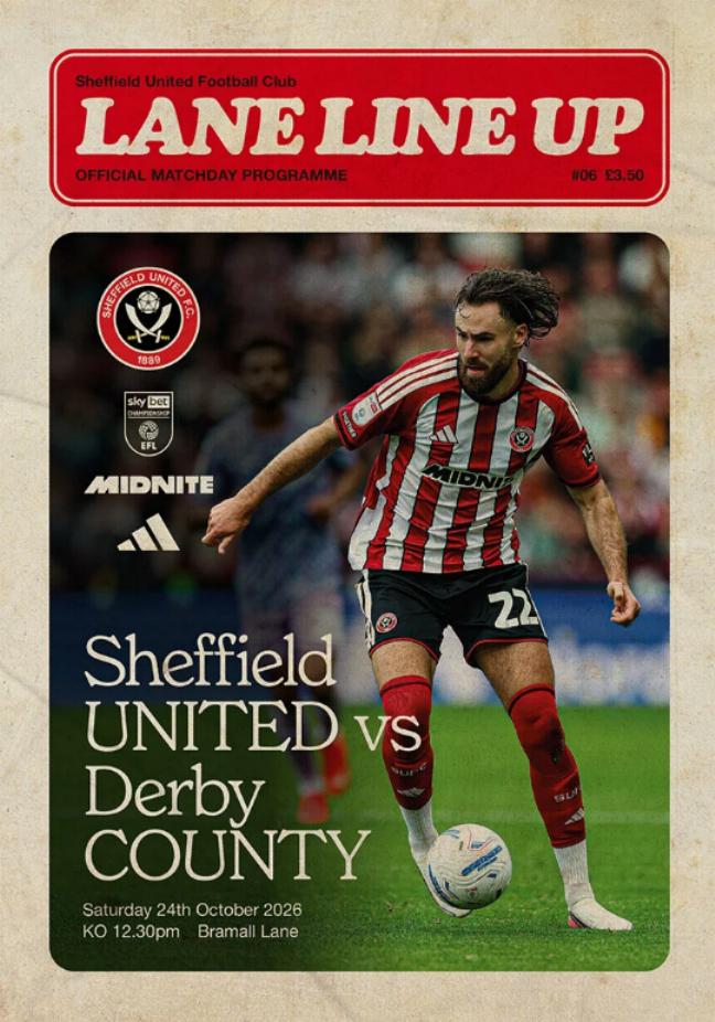 SHEFFIELD UNITED v DERBY COUNTY 2026/27